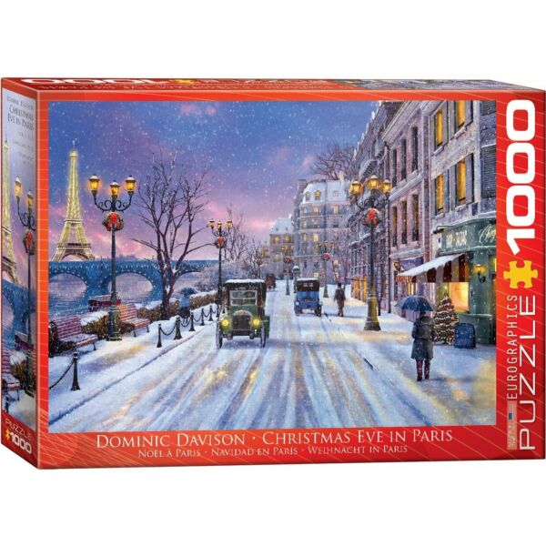 Christmas Eve in Paris - Karácsony este Párizsban - Eurographics 6000-0785 - 1000 db-os puzzle