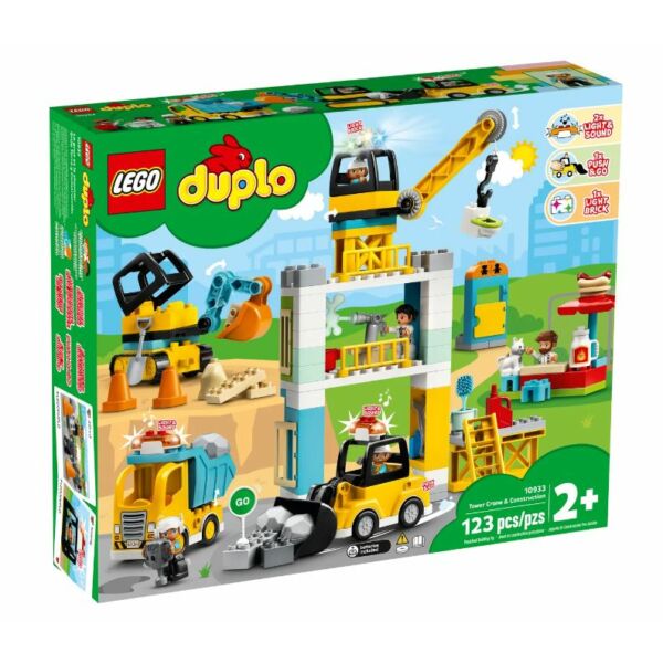 LEGO DUPLO Town - Toronydaru és építkezés 10933