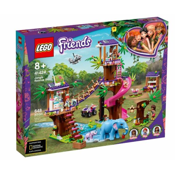 LEGO Friends - Dzsungel Mentőközpont 41424