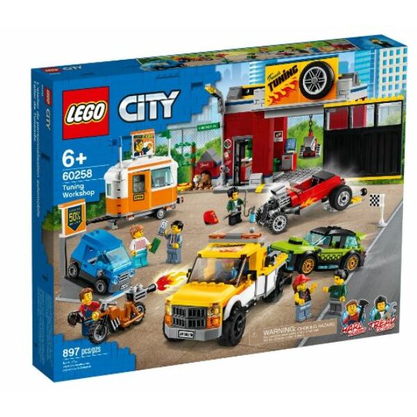 LEGO City Nitro Wheels - Szerelőműhely 60258