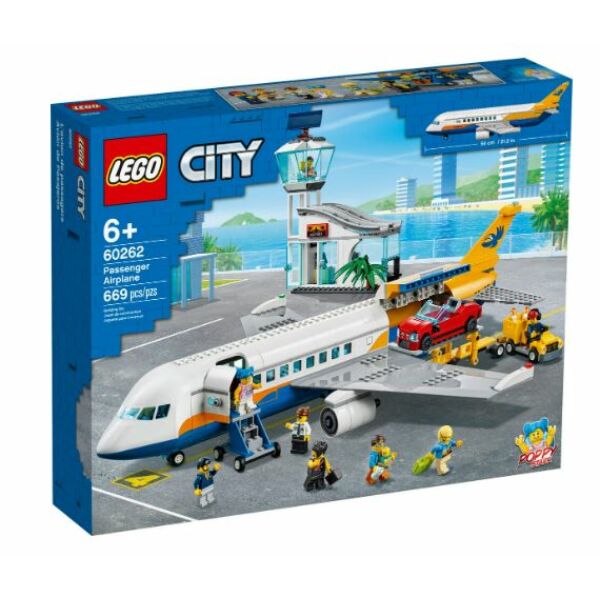 LEGO City Airport - utasszállító repülőgép 60262