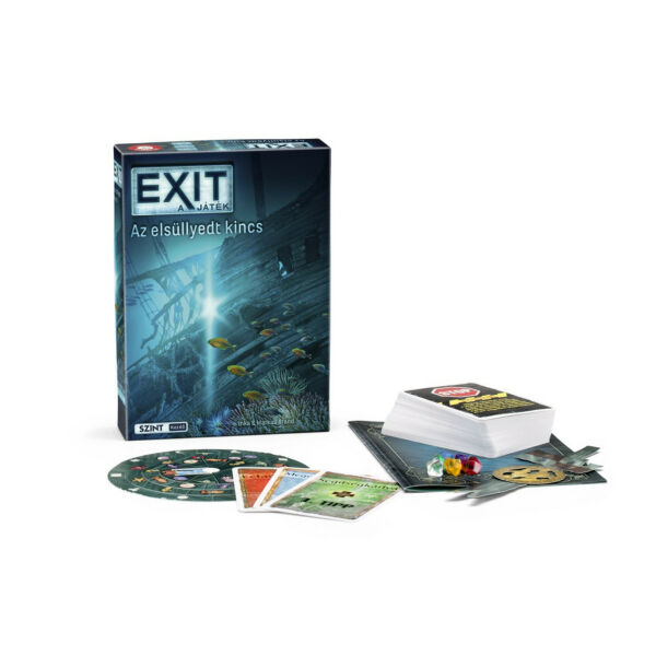 Exit 8 - Az elsüllyedt kincs - szabadulós játék 12 éves kortól - Egyszerbolt Társasjáték