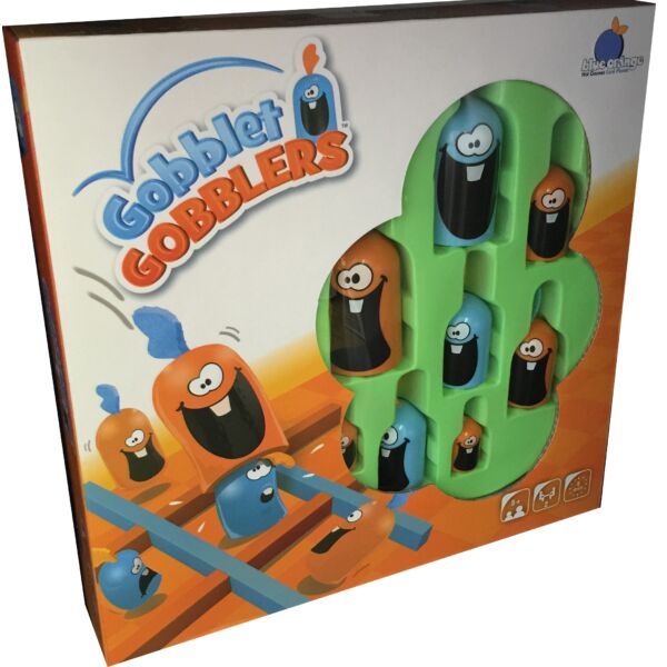 Gobblet Gobblers plastic - képességfejlesztő társasjáték 5 éves kortól - Blue Orange