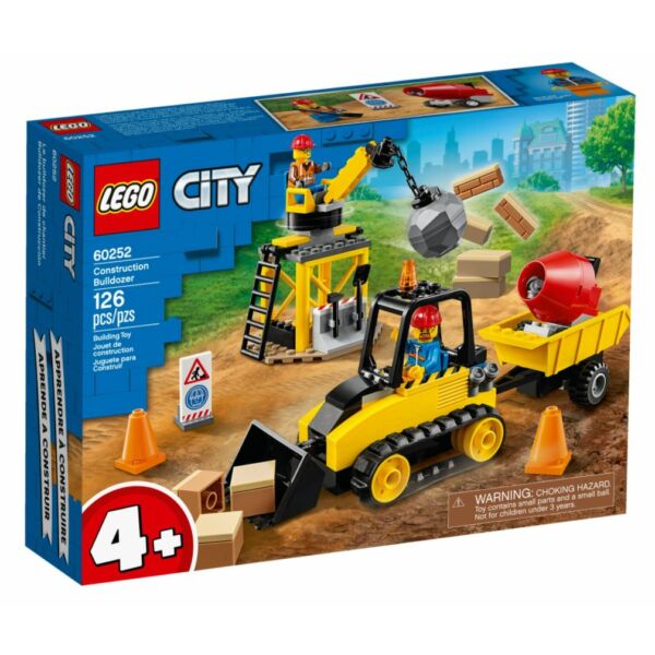 LEGO City Great Vehicles - Építőipari buldózer 60252