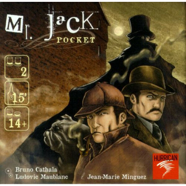 Mr. Jack Pocket  startégiai, úti társasjáték - Egyszerbolt Társasjáték Webáruház