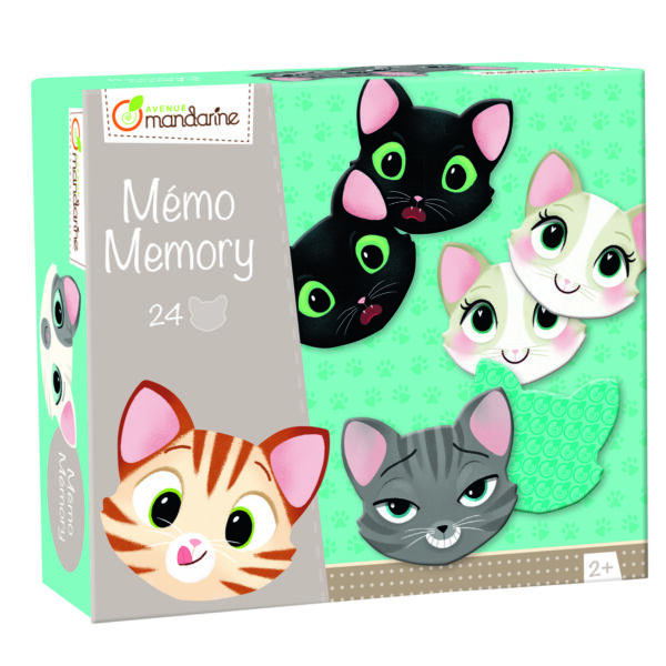 Cicák - memóriajáték - Avenue Mandarine - játék 2 éves kortól - Egyszerbolt Társasjáték