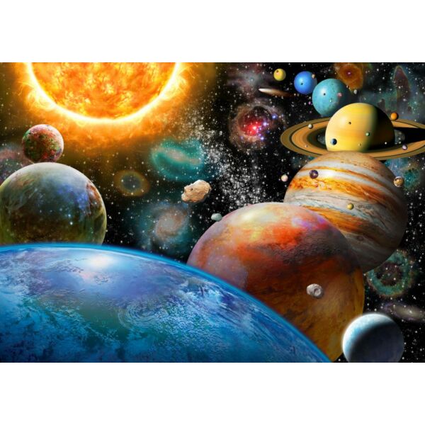 Planets and their Moons - Bluebird 70110 - 500 db-os puzzle