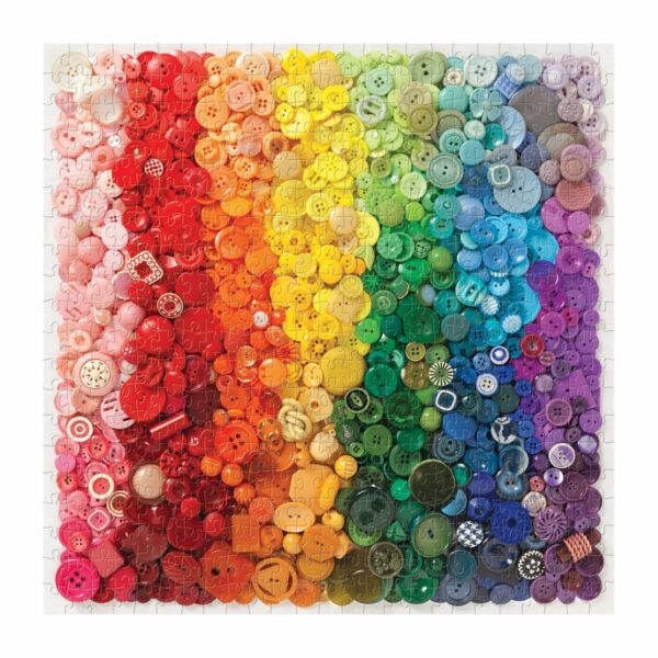 Rainbow Buttons 500 db-os puzzle Galison