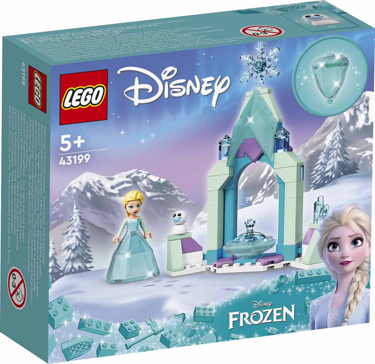 LEGO Disney Princess Elsa kastélykertje 43199