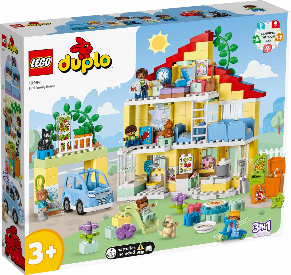 LEGO DUPLO Town 10994 3 az 1-ben családi ház