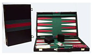 Backgammon 46x30 cm-es műbőr koffer - 605503