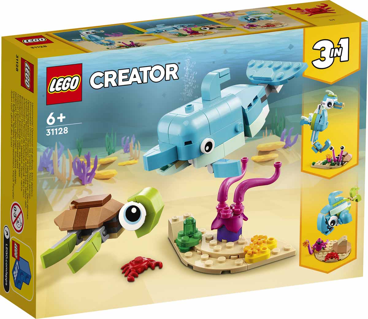 LEGO Creator Delfin és Teknős 31128