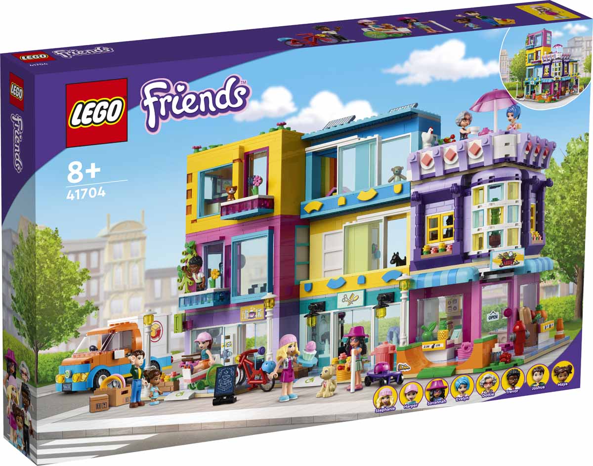 LEGO Friends Fő utcai épület 41704