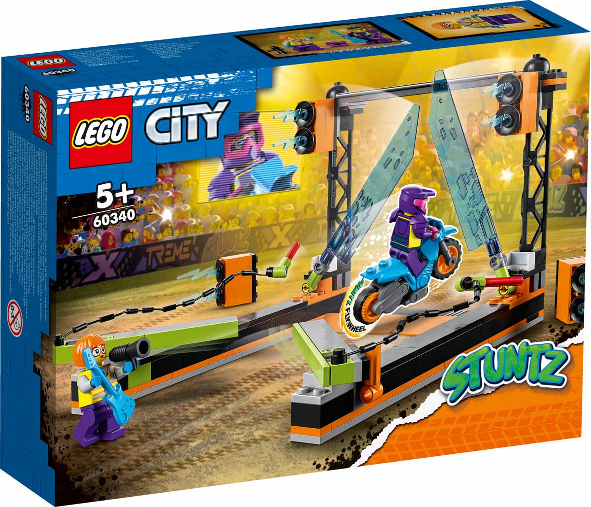 LEGO City Stuntz Pengés kaszkadőr kihívás 60340