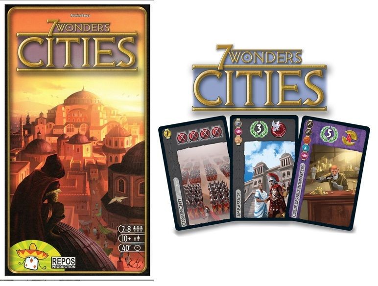 7 Csoda - 7 Wonders - Cities kiegészítő társasjáték