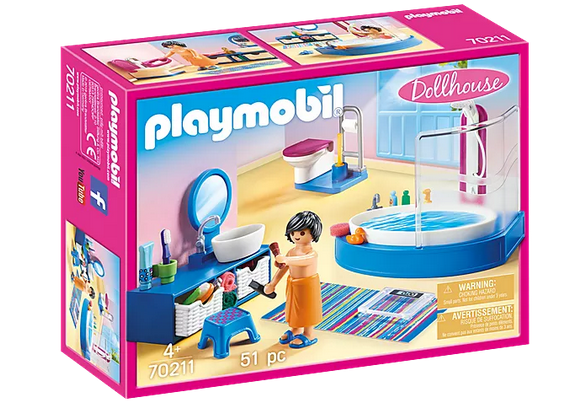 Playmobil Fürdőszoba káddal 70211
