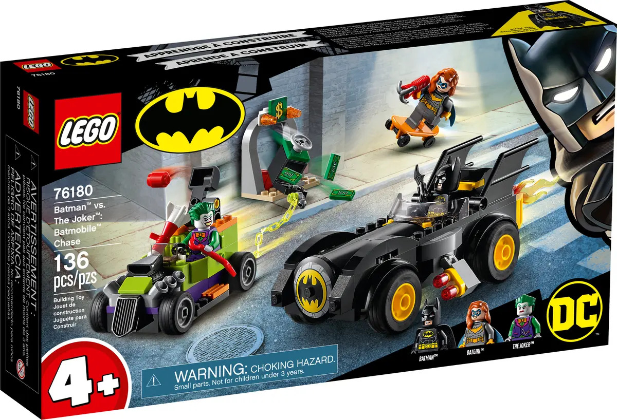 LEGO Super Heroes Batman™ vs. Joker™: Batmobile™ hajsza 76180