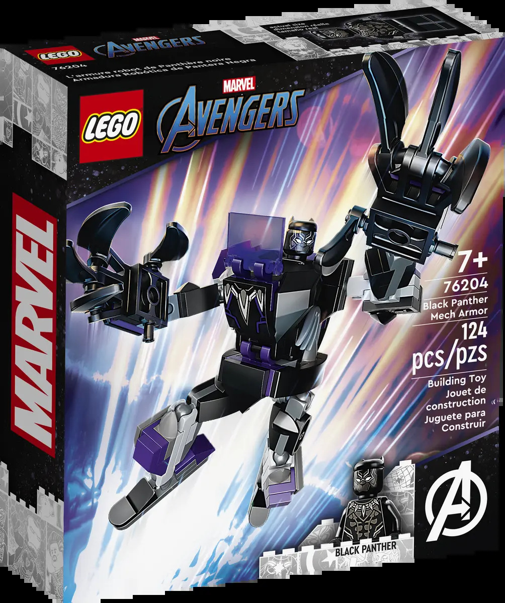 LEGO Super Heroes Fekete Párduc robotpáncélja 76204