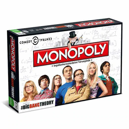 Monopoly Agymenők társasjáték - Hasbro