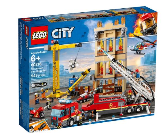 LEGO City Fire - Belvárosi tűzoltóság 60216
