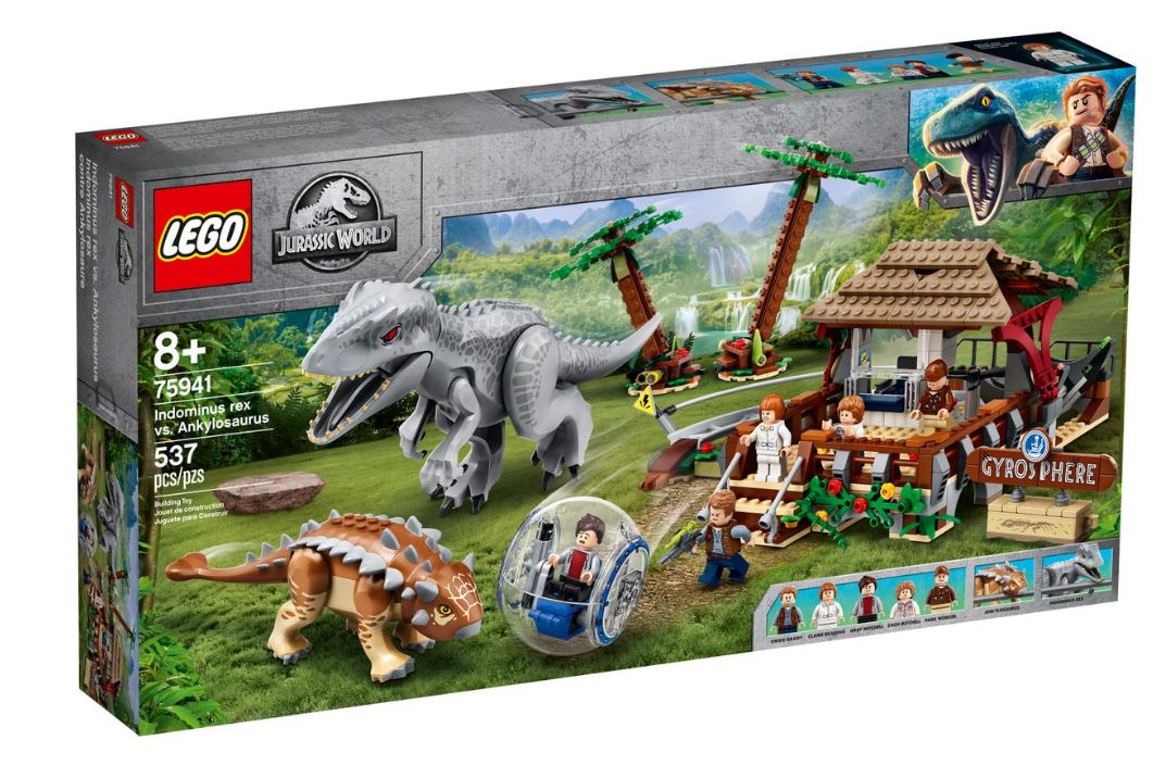 LEGO Jurassic World - Indominus Rex az Ankylosaurus​ ellen 75941